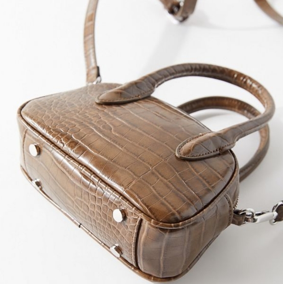 NWT | UO Ingrid Top Handle Bowler Crossbody Bag - Picture 3 of 5